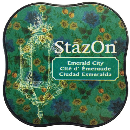 Simon Says Stamp! Tsukineko Stazon MIDI EMERALD CITY Ink Pad szmid054