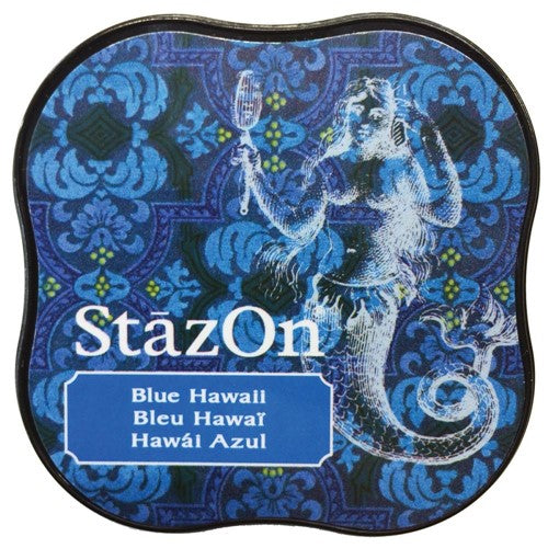 Simon Says Stamp! Tsukineko Stazon MIDI BLUE HAWAII Ink Pad szmid065