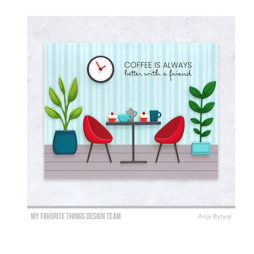 Simon Says Stamp! My Favorite Things COFFEE ORDER Clear Stamps cs720 | color-code:ALT2