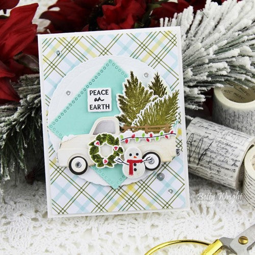 Simon Says Stamp! Papertrey Ink SNOWY TRUCK ACCESSORIES Dies PTI-0489