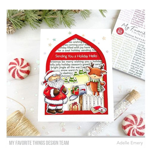 Simon Says Stamp! My Favorite Things CHRISTMAS TEXT 6x6 Inch Paper Pad ep104 | color-code:ALT3