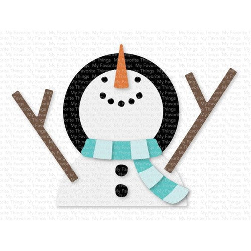 Simon Says Stamp! My Favorite Things SNOW BUDDY Dies Die-Namics mft2407