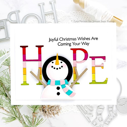 Simon Says Stamp! My Favorite Things SNOW BUDDY Dies Die-Namics mft2407 | color-code:ALT4