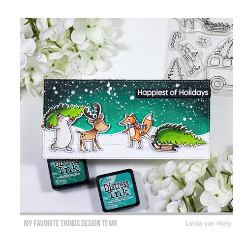 Simon Says Stamp! My Favorite Things TREE-MENDOUS FRIENDS Clear Stamps cs725 | color-code:ALT1