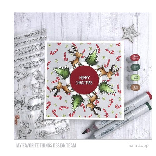 Simon Says Stamp! My Favorite Things TREE-MENDOUS FRIENDS Clear Stamps cs725 | color-code:ALT2