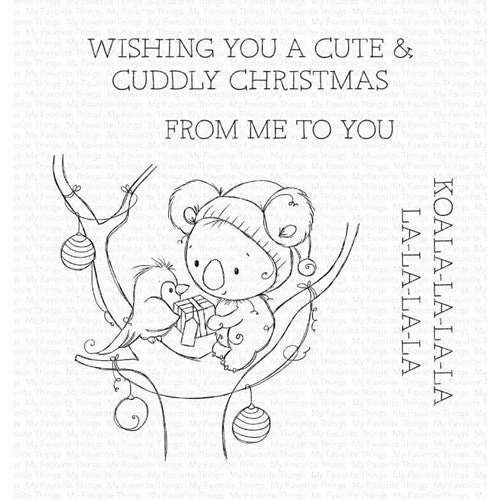 Simon Says Stamp! My Favorite Things CUTE AND CUDDLY CHRISTMAS Clear Stamps ram042