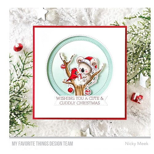 Simon Says Stamp! My Favorite Things CUTE AND CUDDLY CHRISTMAS Clear Stamps ram042 | color-code:ALT2