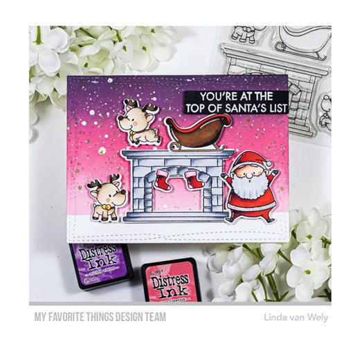 Simon Says Stamp! My Favorite Things HOLLY JOLLY SANTA Clear Stamps yuzu012 | color-code:ALT3