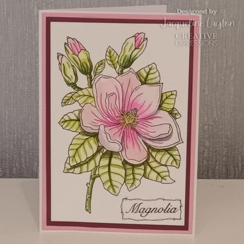 Simon Says Stamp! Woodware Craft Collection MAGNOLIA Clear Stamps jgs832