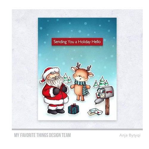 Simon Says Stamp! My Favorite Things HOLIDAY HELLO Clear Stamps sy52 | color-code:ALT4