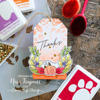 Simon Says Stamp! Simon Says Stamp Stencils FULL OF THANKS BLENDABLE ssst221661c