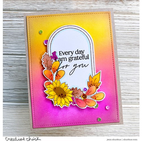Simon Says Stamp! Simon Says Stamp Stencils FULL OF THANKS BLENDABLE ssst221661c | color-code:ALT1
