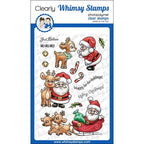 Simon Says Stamp! Whimsy Stamps SANTAS MAGIC Clear Stamps C1403