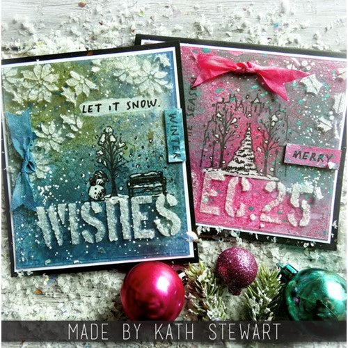 Simon Says Stamp! Tim Holtz Element Stencils CHRISTMAS EST003