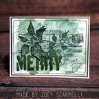 Simon Says Stamp! Tim Holtz Element Stencils CHRISTMAS EST003