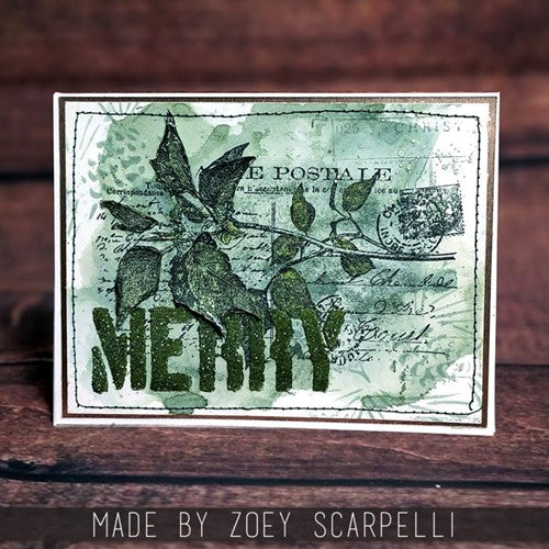 Simon Says Stamp! Tim Holtz Element Stencils CHRISTMAS EST003