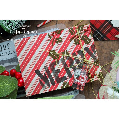 Simon Says Stamp! Tim Holtz MINI STENCIL SET 54 MST054 | color-code:ALT1