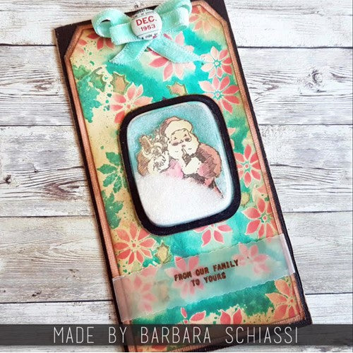 Simon Says Stamp! Tim Holtz Layering Stencil HOLLYBERRY THS165