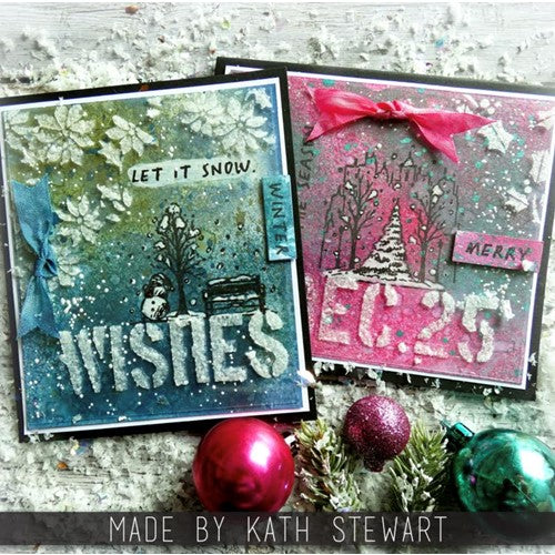 Simon Says Stamp! Tim Holtz Layering Stencil HOLLYBERRY THS165
