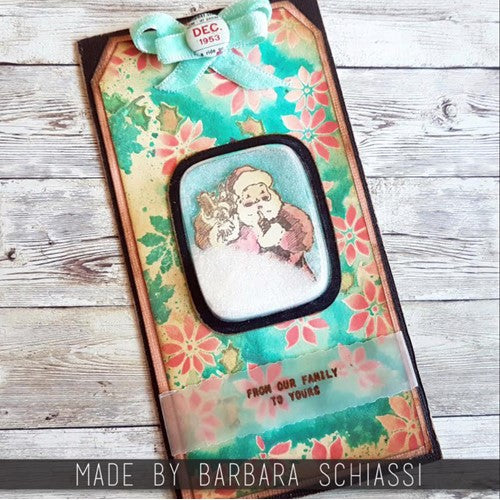 Simon Says Stamp! Tim Holtz Cling Rubber Stamps DARLING CHRISTMAS CMS457