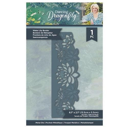 Simon Says Stamp! Crafter's Companion WATER LILY BORDER Die s-ddf-md-wlb