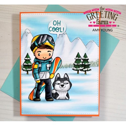 Simon Says Stamp! The Greeting Farm READY SET SNOW Clear Stamps tgf643 | color-code:ALT1