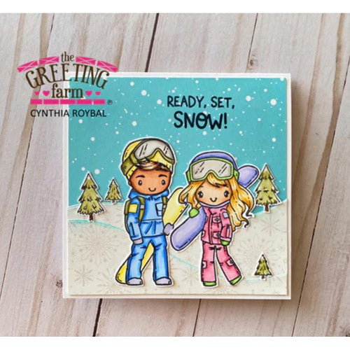 Simon Says Stamp! The Greeting Farm READY SET SNOW Clear Stamps tgf643 | color-code:ALT2
