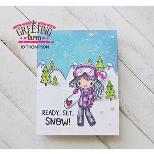 Simon Says Stamp! The Greeting Farm READY SET SNOW Clear Stamps tgf643 | color-code:ALT4