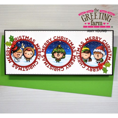 Simon Says Stamp! The Greeting Farm MINKIE CHRISTMAS Clear Stamps tgf642 | color-code:ALT1