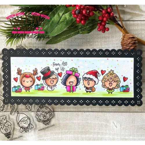 Simon Says Stamp! The Greeting Farm MINKIE CHRISTMAS Clear Stamps tgf642 | color-code:ALT3