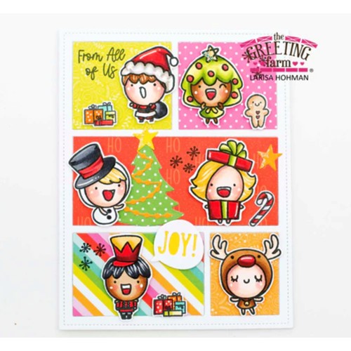 Simon Says Stamp! The Greeting Farm MINKIE CHRISTMAS Clear Stamps tgf642 | color-code:ALT5
