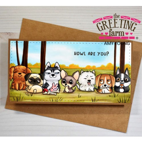 Simon Says Stamp! The Greeting Farm BOW WOW WOW Clear Stamps tgf641 | color-code:ALT1