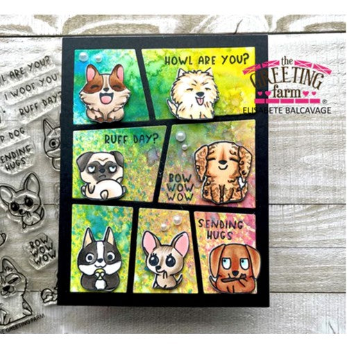 Simon Says Stamp! The Greeting Farm BOW WOW WOW Clear Stamps tgf641 | color-code:ALT3