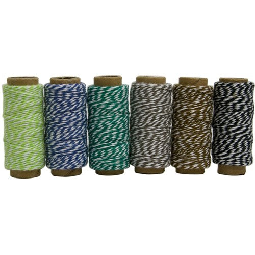 Simon Says Stamp! Hemptique GARDEN PARTY Cotton Baker's Twine Mini Spools 93011