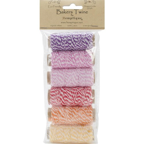 Simon Says Stamp! Hemptique SPRING FLING Cotton Baker's Twine Mini Spools 93028