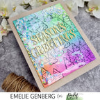 Simon Says Stamp! Picket Fence Studios SCENE BUILDING WINTER WONDERLAND TREES Clear Stamps bb200