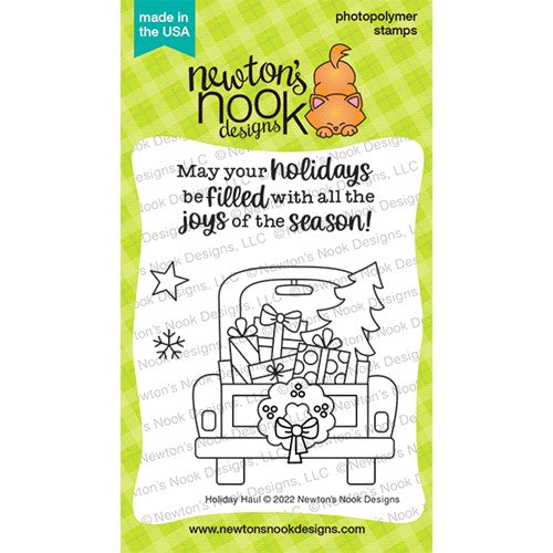 Simon Says Stamp! Newton's Nook Designs HOLIDAY HAUL Clear Stamps NN2210S01