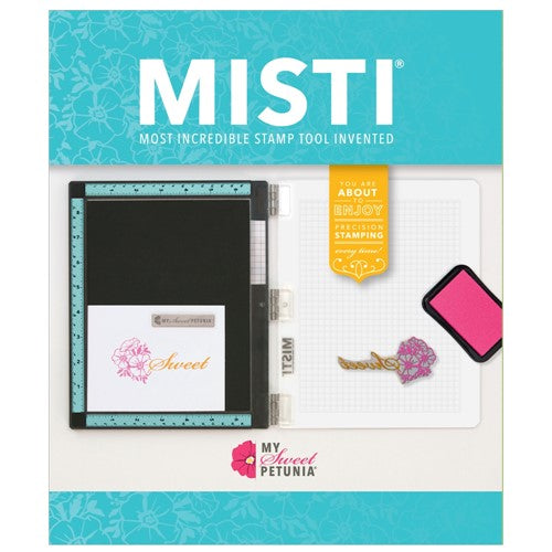 Simon Says Stamp! MISTI TEAL PRECISION STAMPER VERSION Stamping Tool Kit tealm