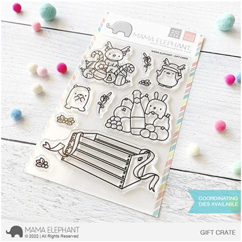 Simon Says Stamp! Mama Elephant Clear Stamps GIFT CRATE
