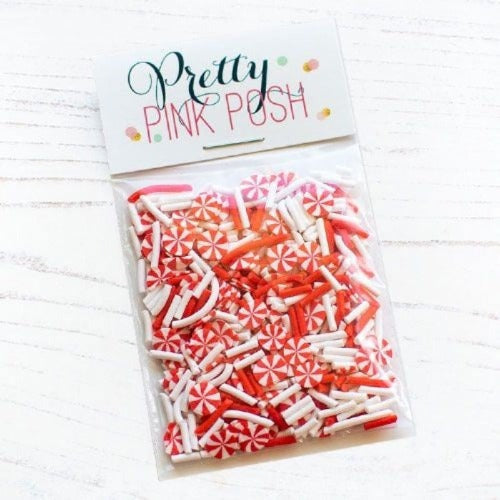 Pretty Pink Posh Peppermints Clay Confetti*