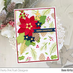Simon Says Stamp! Pretty Pink Posh LAYERED WINTER FOLIAGE Stencils