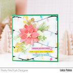 Simon Says Stamp! Pretty Pink Posh LAYERED CHRISTMAS LIGHTS Stencils