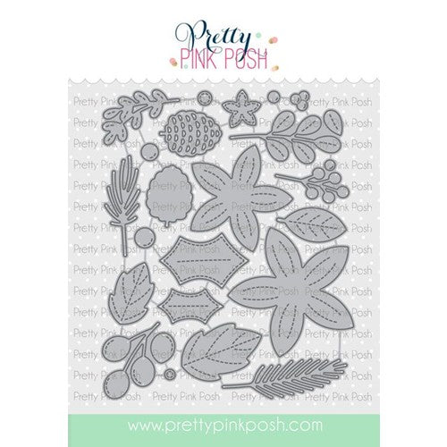 Simon Says Stamp! Pretty Pink Posh WINTER FOLIAGE Dies