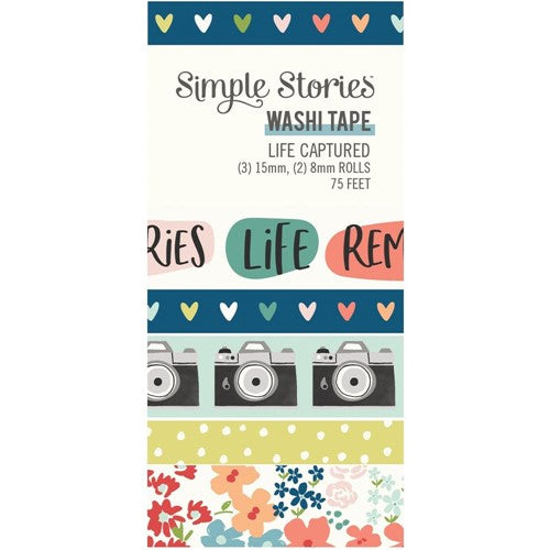 Simon Says Stamp! Simple Stories LIFE CAPTURED Washi Tape 18926