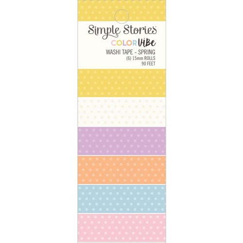 Simon Says Stamp! Simple Stories COLOR VIBE SPRING Washi Tape 19024