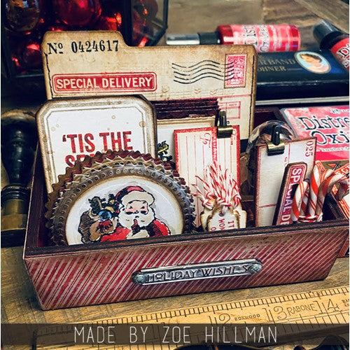 Simon Says Stamp! Tim Holtz Flip Top Distress Paint LUMBERJACK PLAID Ranger tdf82392