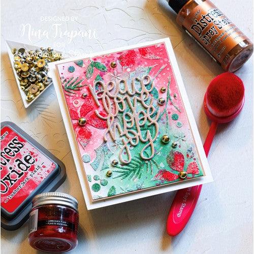 Simon Says Stamp! Tim Holtz Distress Oxide Ink Pad LUMBERJACK PLAID Ranger tdo82378