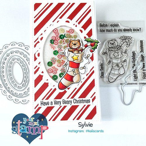 Simon Says Stamp! Your Next Stamp BEARY CHRISTMAS Clear cyns863