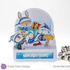 Simon Says Stamp! Purple Onion Designs CIDER Cling Stamp pod1304