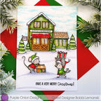 Simon Says Stamp! Purple Onion Designs SUGAR Cling Stamp pod1307